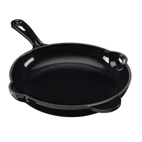 Cooks Professional Cast Iron Frying Pan | Black