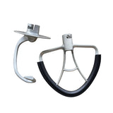 Cooks Professional Aluminium Dough Hook & Flat Beater Set for 1800W 8L Stand Mixer