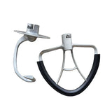 Cooks Professional Silicon Flat Beater and Dough Hook Set for 1200W 7L Stand Mixer