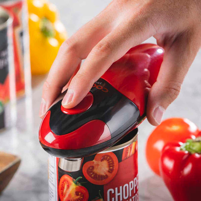 Cooks Professional Automatic Can Opener | Red / Black