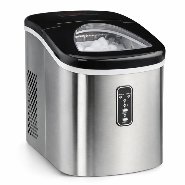 Cooks Professional 2.2L Ice Maker | 14kg / 24h | Silver