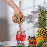 Cooks Professional 10-Piece Cocktail Set | Stainless Steel | Gold