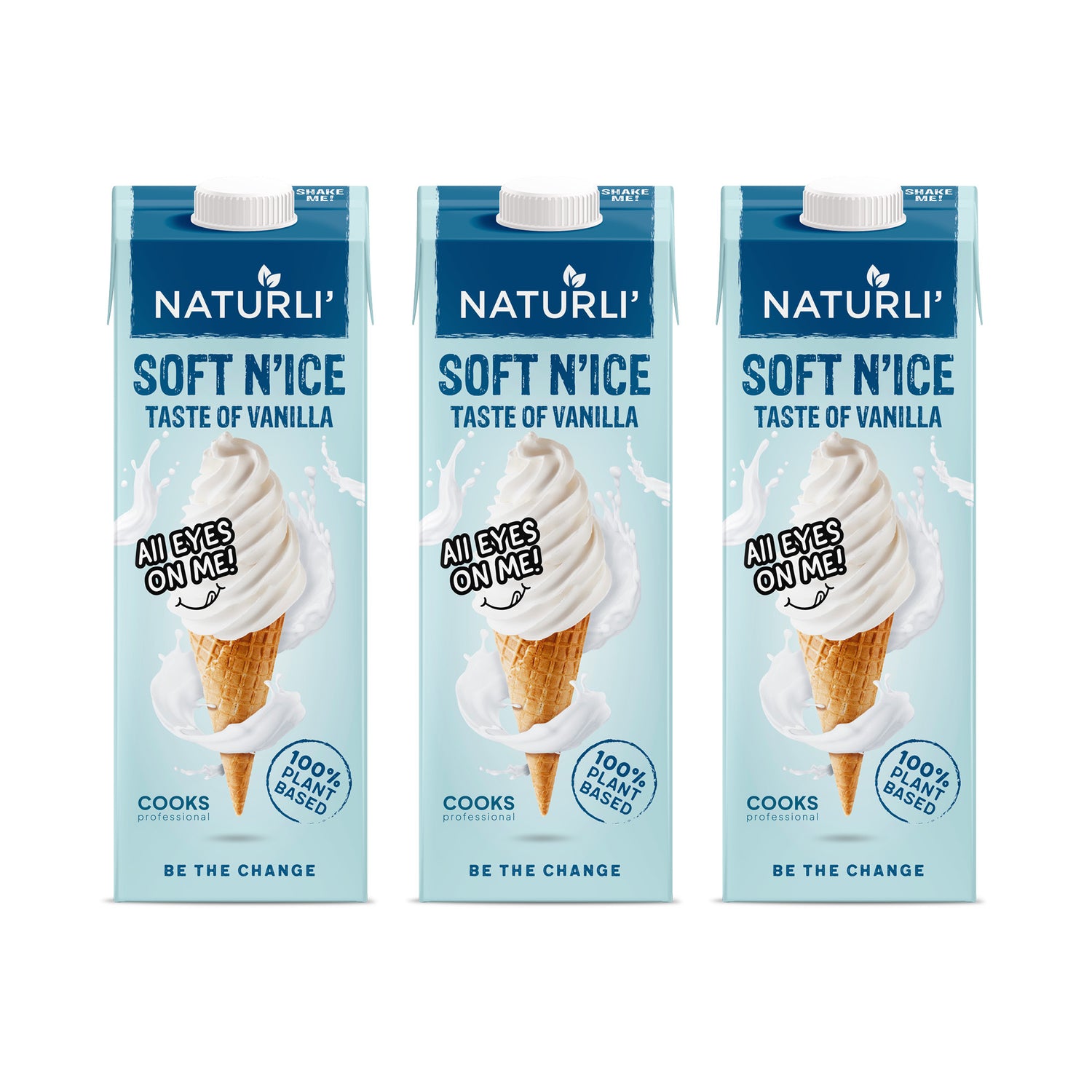 Naturli Plant Based Soft Serve Ice Cream Mix