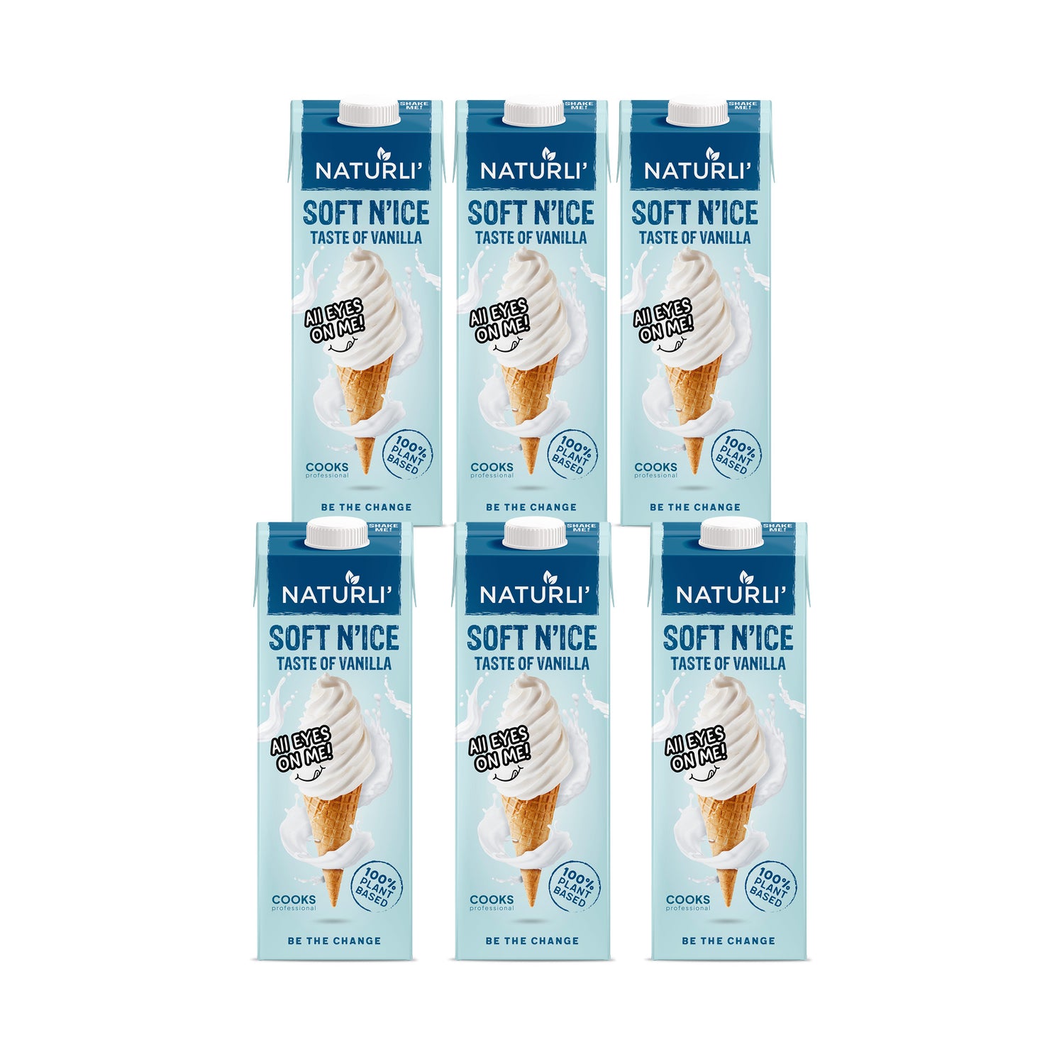 Naturli Plant Based Soft Serve Ice Cream Mix