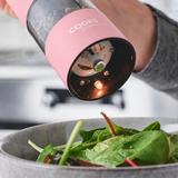 Cooks Professional Electric Salt and Pepper Mill Set | Pink