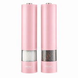 Cooks Professional Electric Salt and Pepper Mill Set | Pink