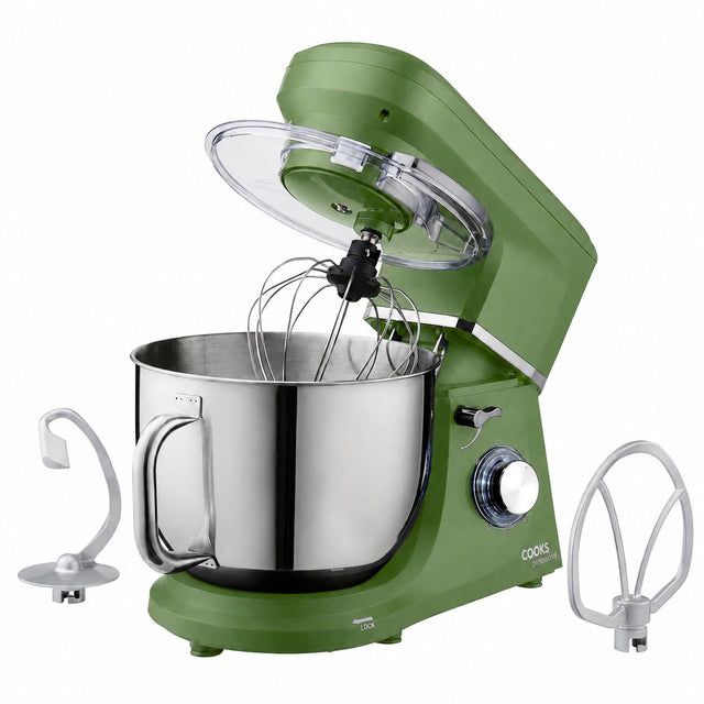 Cooks Professional 7L Stand Mixer | Green / Silver