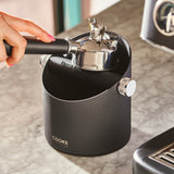 Cooks Professional Steel Espresso Knock Box | Black
