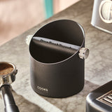 Cooks Professional Steel Espresso Knock Box | Black