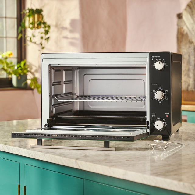 Cooks Professional 60L Mini Oven | Black / Silver