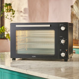 Cooks Professional 60L Mini Oven | Black / Silver