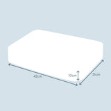 Cooks Professional Sensor Recycling Bin Lid for 75L | White / Silver