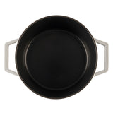 Cooks Professional Cast Iron Casserole 26cm | 5.8L Capacity | Enamelled Inside and Out | Graduated Grey