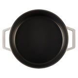 Cooks Professional Cast Iron Casserole Set of 3 | 20cm, 26cm and 28cm | Enamelled Inside and Out | Graduated Grey