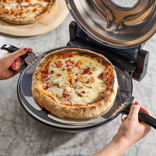 Cooks Professional Electric Pizza Oven Set | Grey