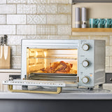Cooks Professional Mini Oven | 28 Litre | 3 Cooking Functions | Powerful 1500W | Nordic White