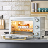 Cooks Professional Mini Oven | 28 Litre | 3 Cooking Functions | Powerful 1500W | Nordic White