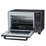 Cooks Professional Mini Oven | 28 Litre | 3 Cooking Functions | Powerful 1500W | Black Contemporary