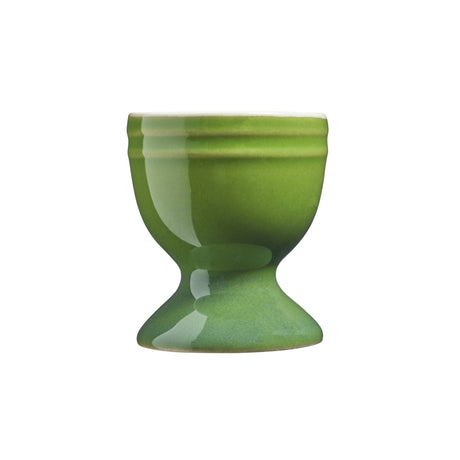 Cooks Professional 4 Piece Egg Cup Set | Made From Durable Stoneware | Green