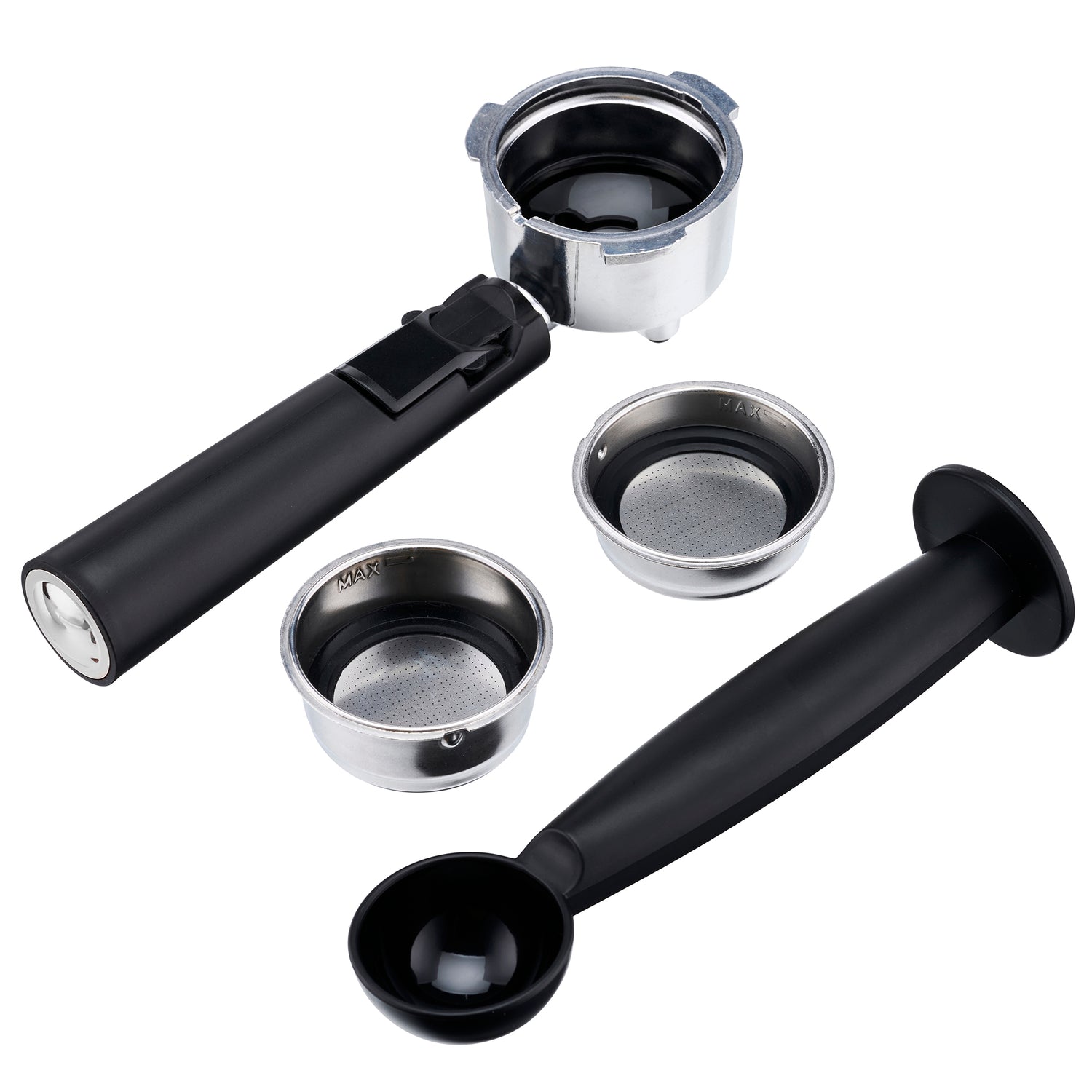 Cooks Professional Retro Espresso Machine | White / Silver