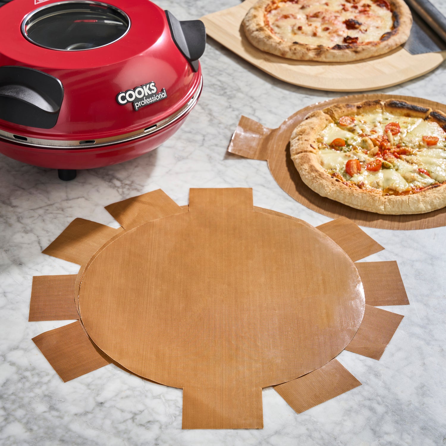 Cooks Professional Non-Stick Pizza Baking Sheets Set of