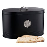 Cooks Professional Bread Bin | Black/Silver