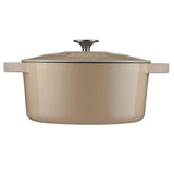 Cooks Professional 26cm Cast Iron Casserole | Off White