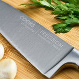 Cooks Professional PRECISION 5 Piece Knife Set | With Magnetic Bamboo Knife Block