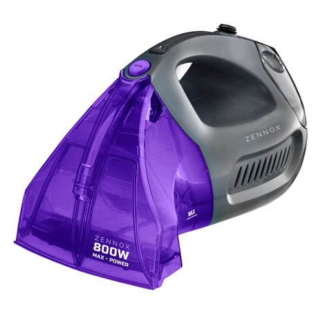 Zennox Handheld Carpet and Upholstery Washer | Grey / Purple