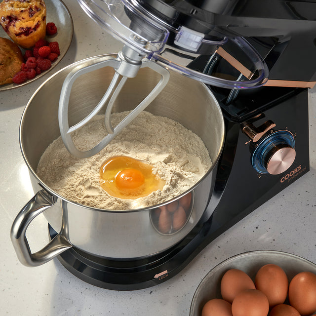 Cooks Professional 7L Stand Mixer | Black / Copper