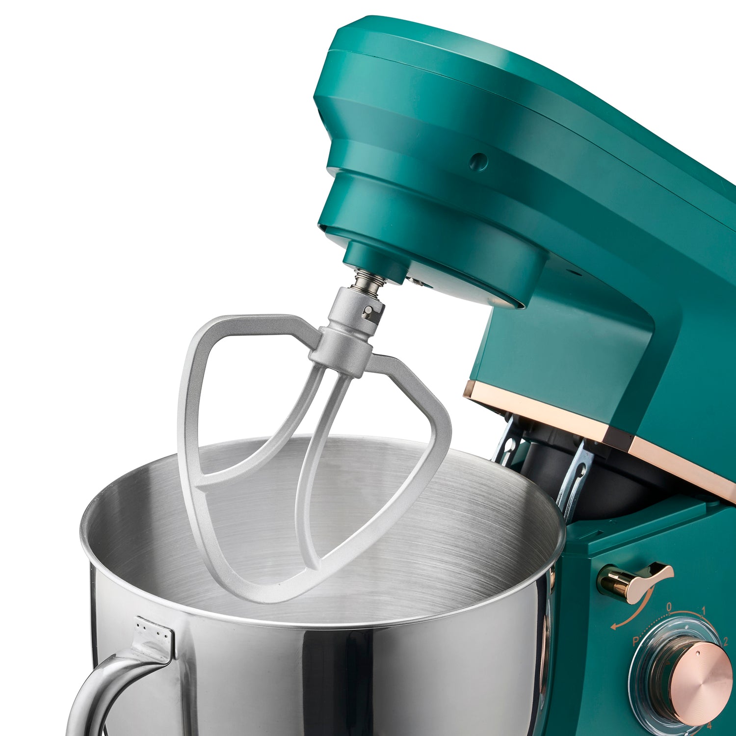 Cooks Professional 7L Stand Mixer | Teal / Rose Gold