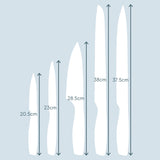 Cooks Professional PRECISION 5 Piece Knife Set with Bamboo Knife Block