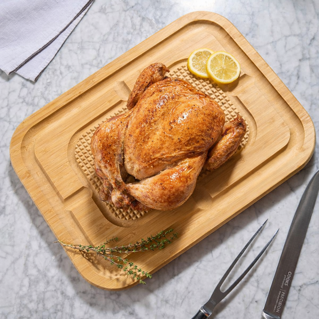 Cooks Professional Reversible Carving and Chopping Board | Bamboo