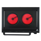 Cooks Professional 34L Mini Oven with 2 Ceramic Hobs | Black / Copper