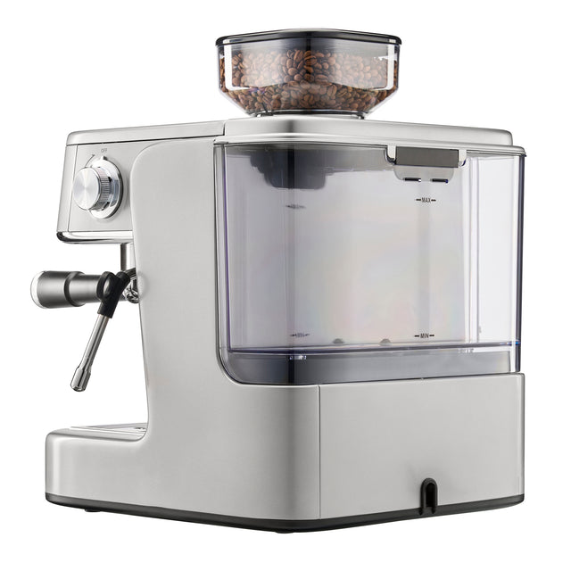 Cooks Professional Bean-to-Cup Espresso Machine | Silver
