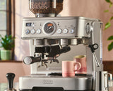 Cooks Professional Bean-to-Cup Espresso Machine | Silver