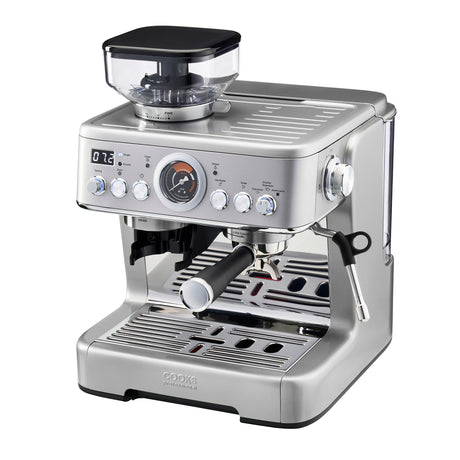 Cooks Professional Bean-to-Cup Espresso Machine | Silver