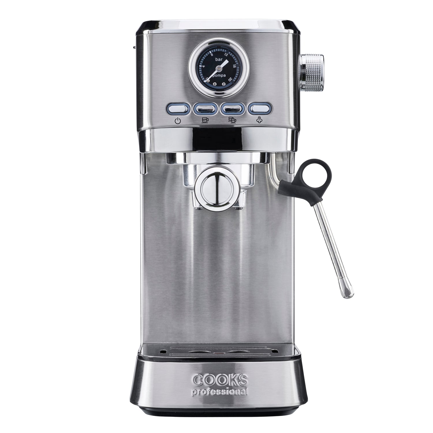 Cooks Professional 20 Bar Espresso Machine | Silver