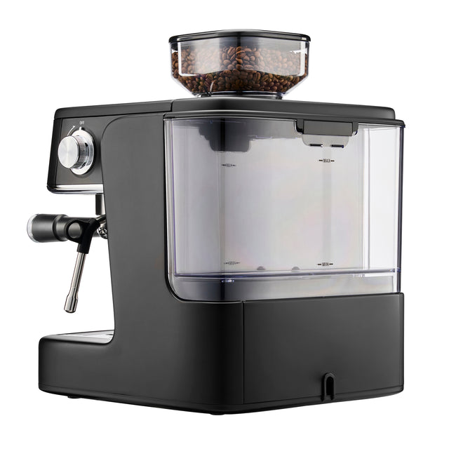 Cooks Professional Bean-to-Cup Espresso Machine | Satin Black
