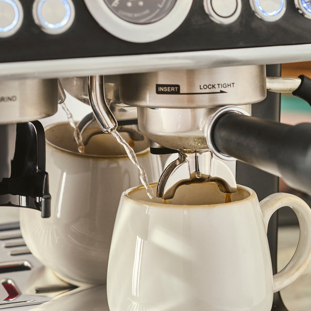 Cooks Professional Bean-to-Cup Espresso Machine | Satin Black