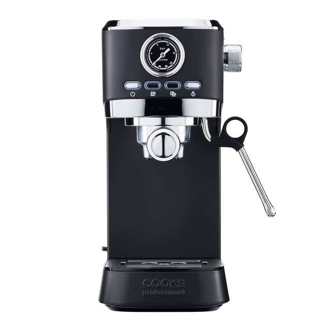 Cooks Professional 20 Bar Espresso Machine | Black