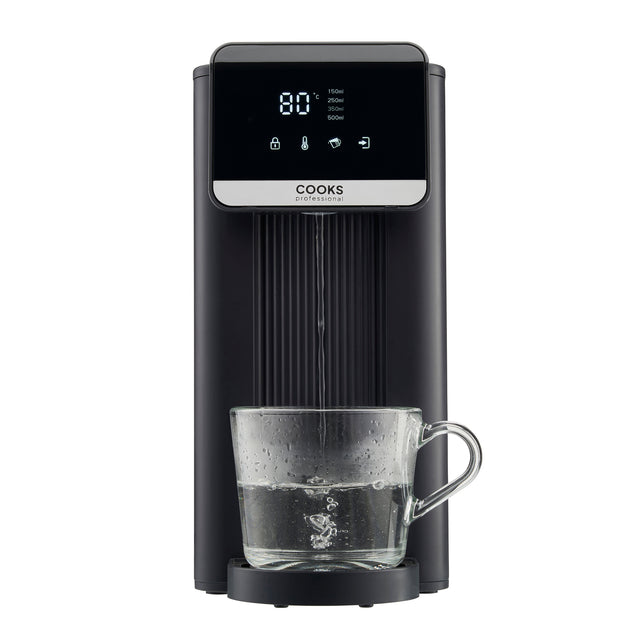 Cooks Professional 2.5L Digital Hot Water Dispenser | Dark Grey