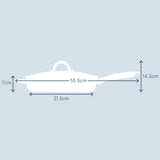 Cooks Professional 30cm Stainless Steel Long Handled Sauté Pan