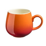 Cooks Professional Set of 4 Stoneware Mugs | 350ml | Orange