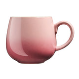Cooks Professional Set of 4 Stoneware Mugs | 350ml | Pink