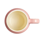 Cooks Professional Set of 4 Stoneware Mugs | 350ml | Pink