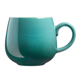 Cooks Professional Set of 4 Stoneware Mugs | 350ml | Teal