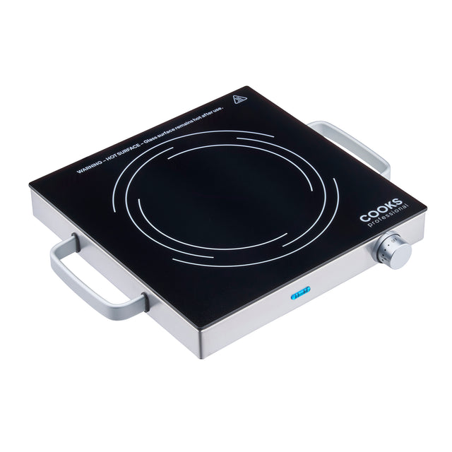 Cooks Professional Single Electric Ceramic Hob
