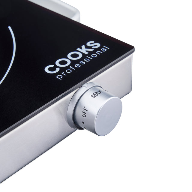 Cooks Professional Single Electric Ceramic Hob