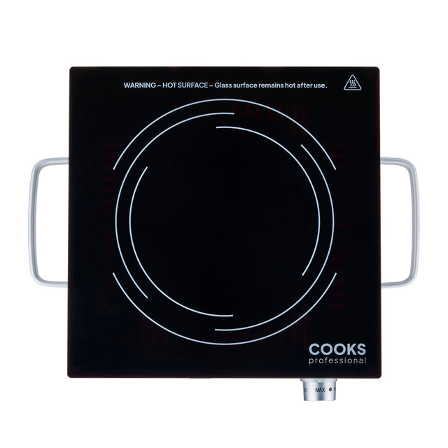 Cooks Professional Single Electric Ceramic Hob